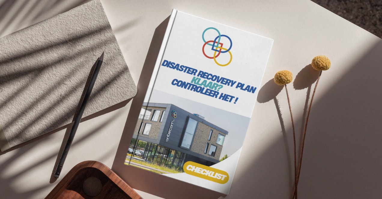 Afbeelding checklist Disaster Recovery Plan